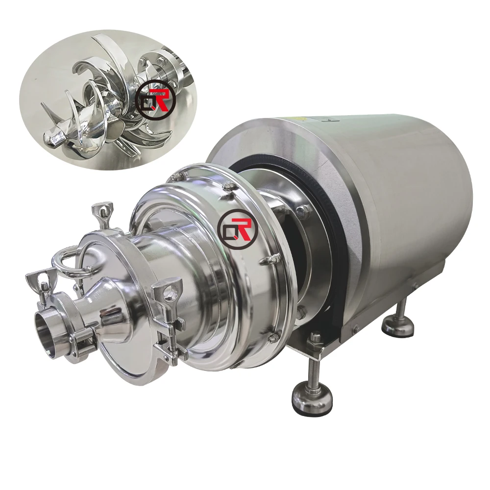 Food grade stainless steel ss316l sanitary complete high pressurse impeller pump