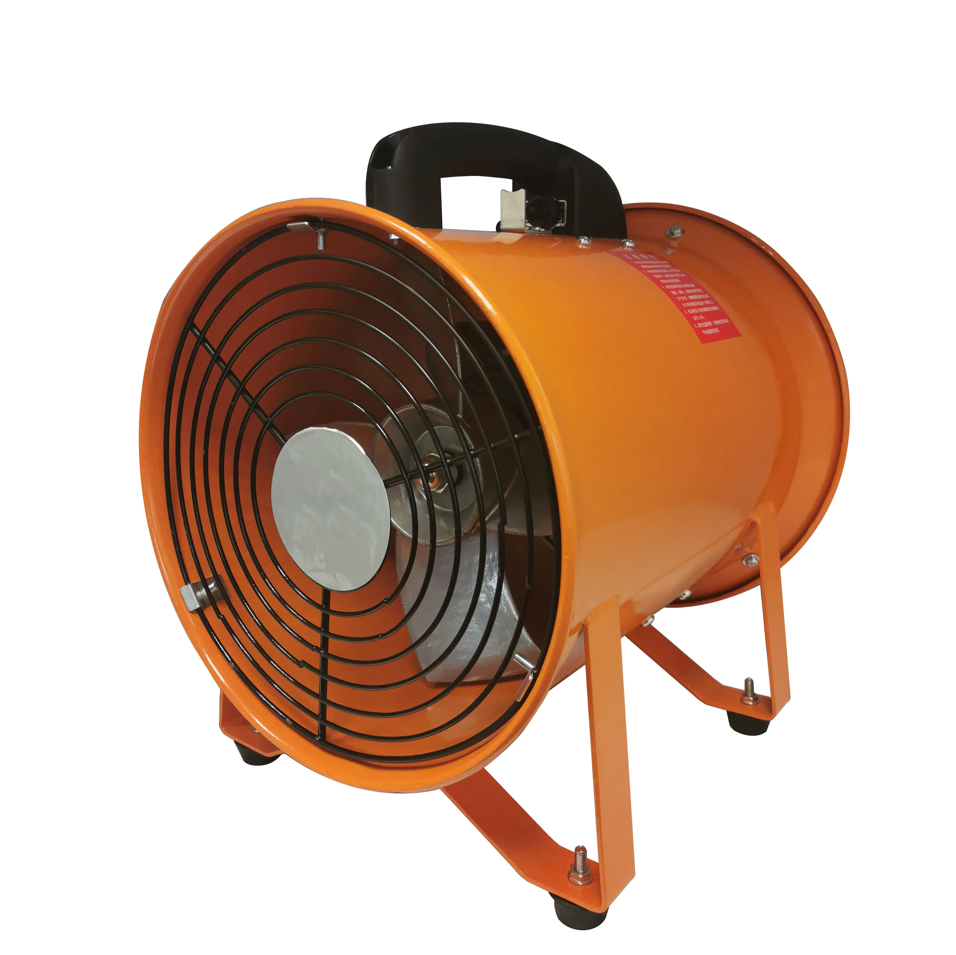 Промышленный Портативный осевой вентилятор 9 5 дюйма используемый для вентиляции в туннельной конвейерной