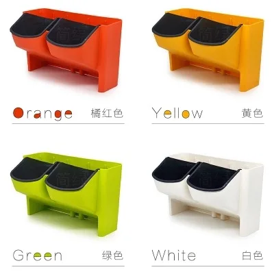 Home decor flowers vase and pots plastic flower pot wholesale mini self-watering  flower pot in bulk