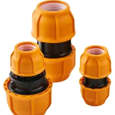 IRRIPLAST High Quality PP Compression HDPE Irrigation PN10 Water Supply Pipe Couping