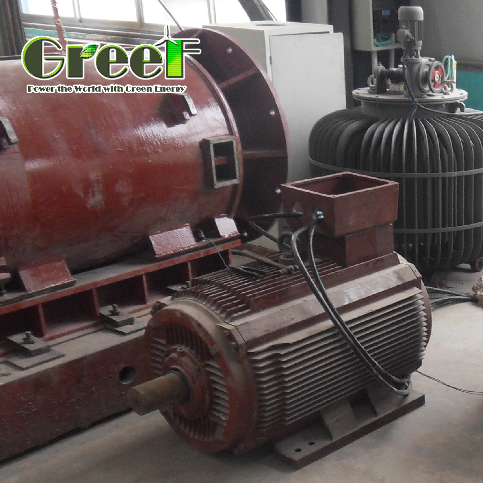 75KW 100KW low speed Free Energy Permanent Magnetic Power Generator 900RPM