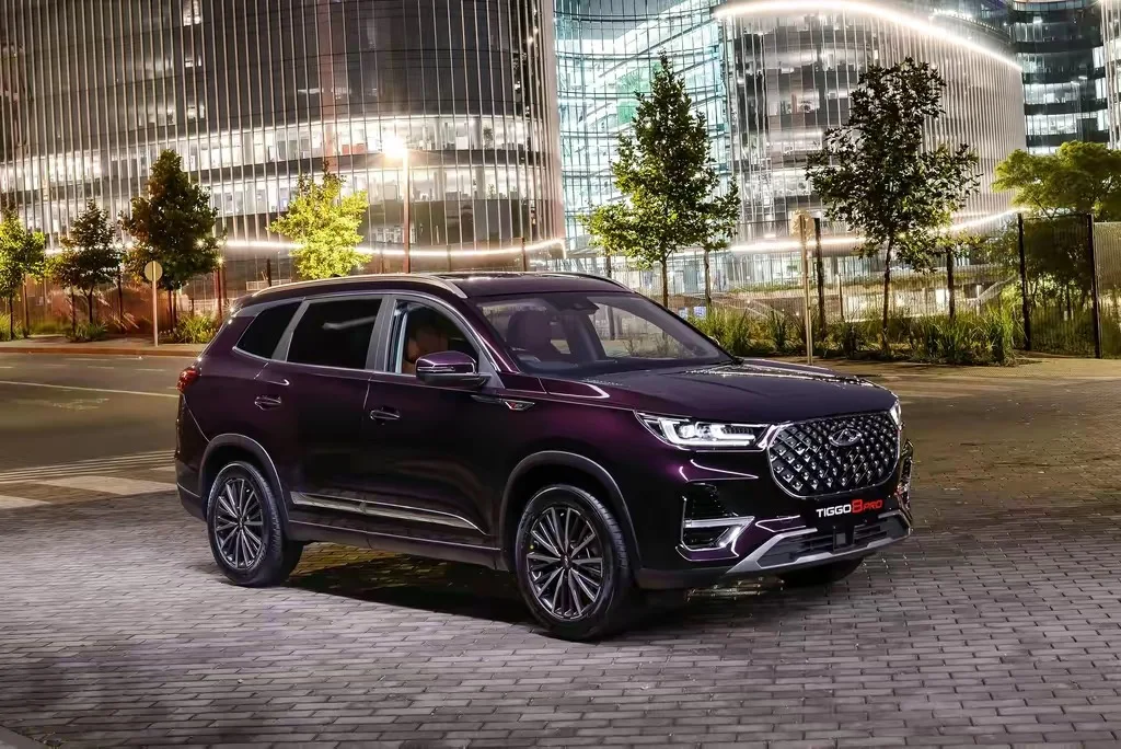 2024 китайский новый внедорожник с левым рулем Chery Tiggo 8 Pro 2 0 T бензиновый автомобиль