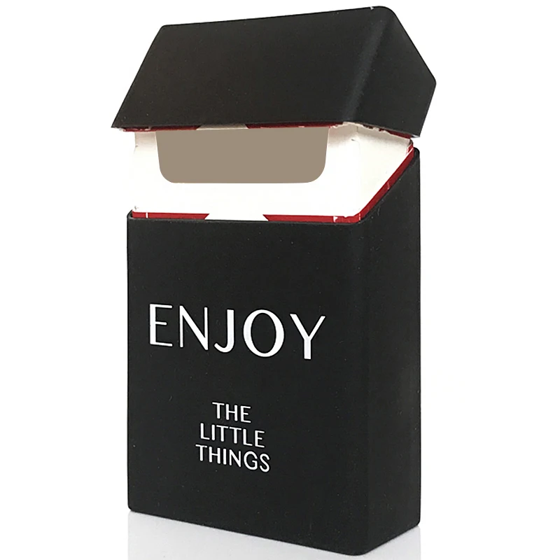 Custom Size Eco-friendly Recyclable Color Logo Printed Cardboard Cigarette Smoke Case Flip Top Cigarette Paper Packaging Boxes