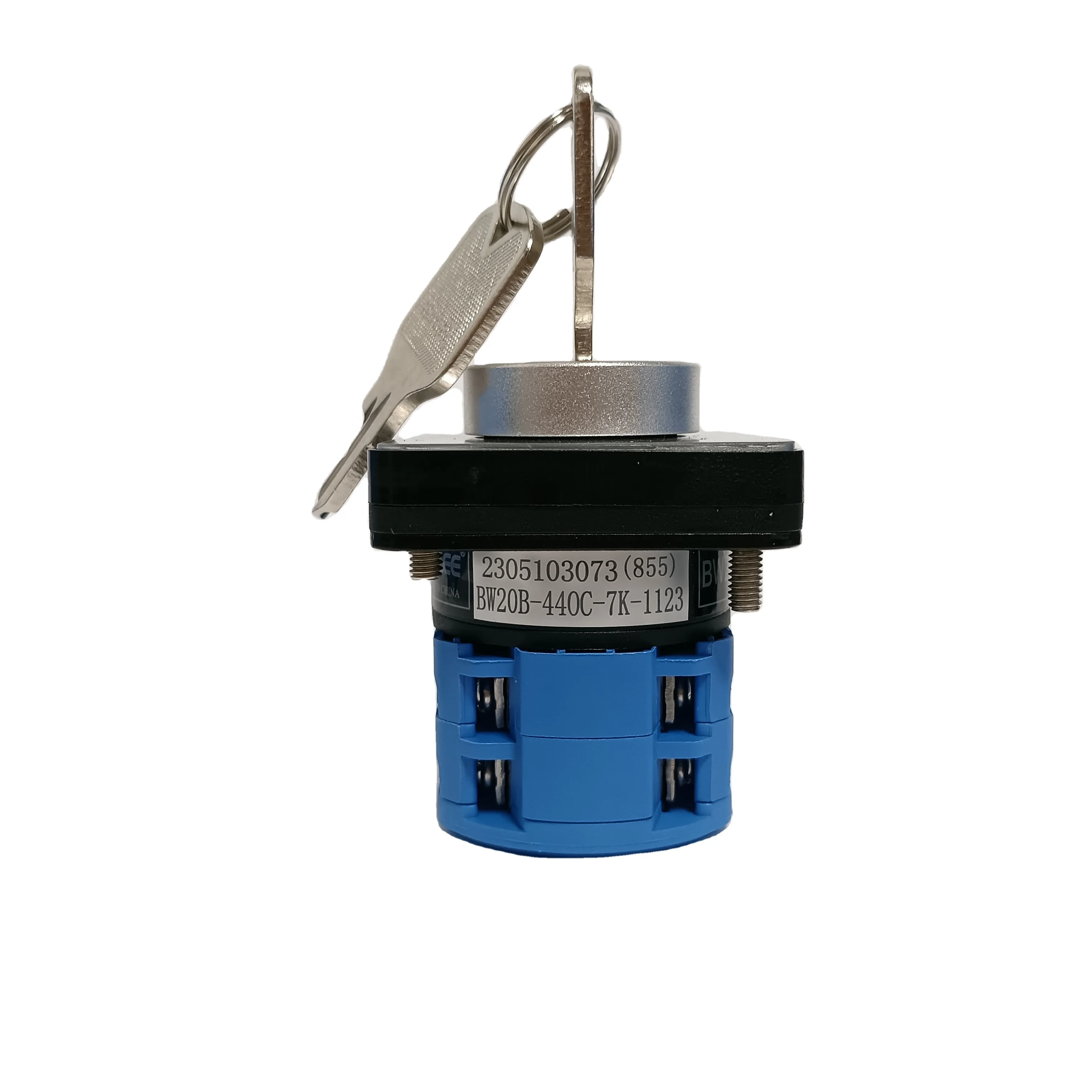 BENLEE China Manufacturer Smart 4 Positions 8 Terminals 690V 20A  Changeover  Rotary Cam Selector Latching Code Switches