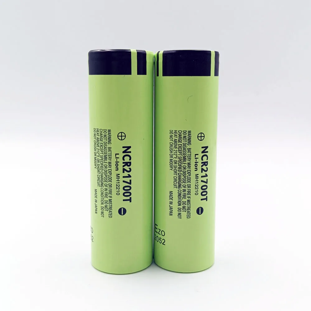 Japan NCR21700T Lithium ion battery 4800mAh 3.7V 40A high rate NCR21700T Electric Bicycle Battery Storage Batteries