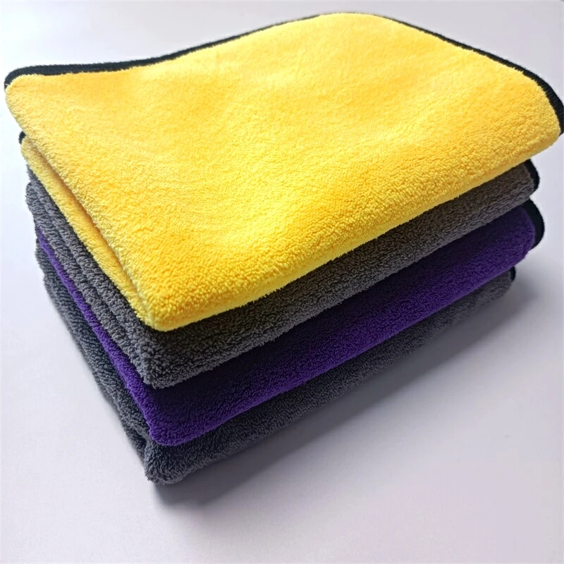 Coral Fleece Wash Microfiber Cloth Car Cleaning Microfiber Towel Car Drying Absorbent Towel