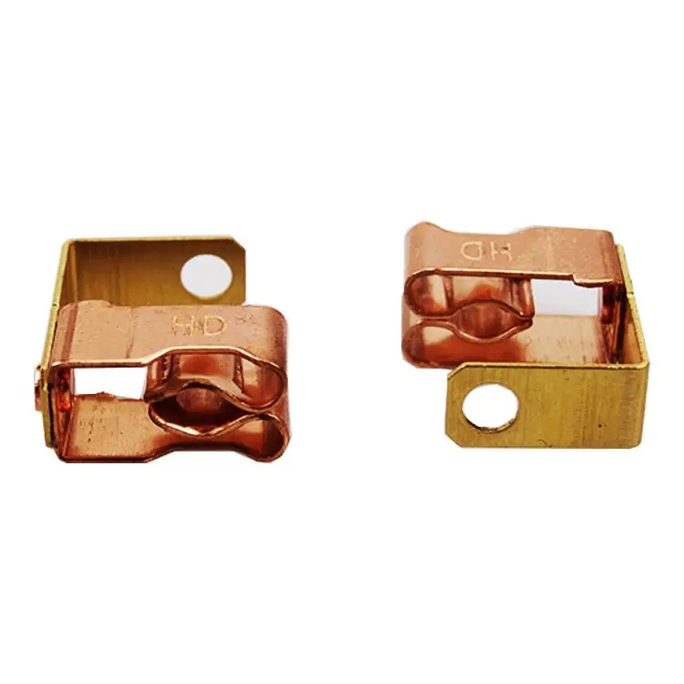 Производство под заказ, латунные детали с 4,8 контактами, латунные Пружинные контакты