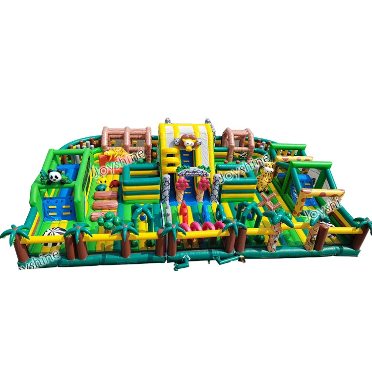 inflatable park custom design factory giant inflatable adventure park