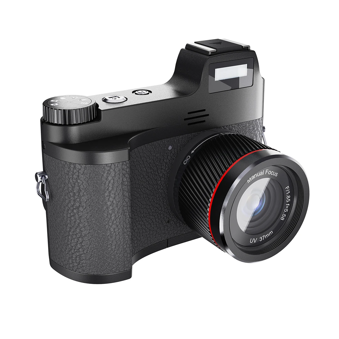 Новейший дешевый DSLR style HD объектив 4K 48MP Портативная Цифровая видеокамера профессиональная vlog