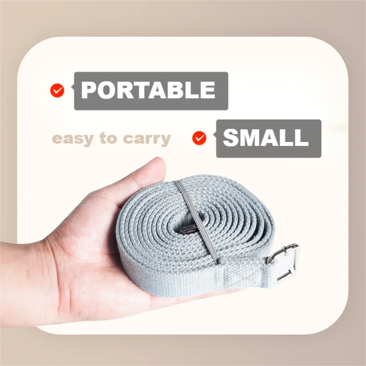 Yoga Stretch Belt Cotton Sports Resistance Loop Band for Fitness & Tensile Strength Training Auxiliary Supplies Yoga Training