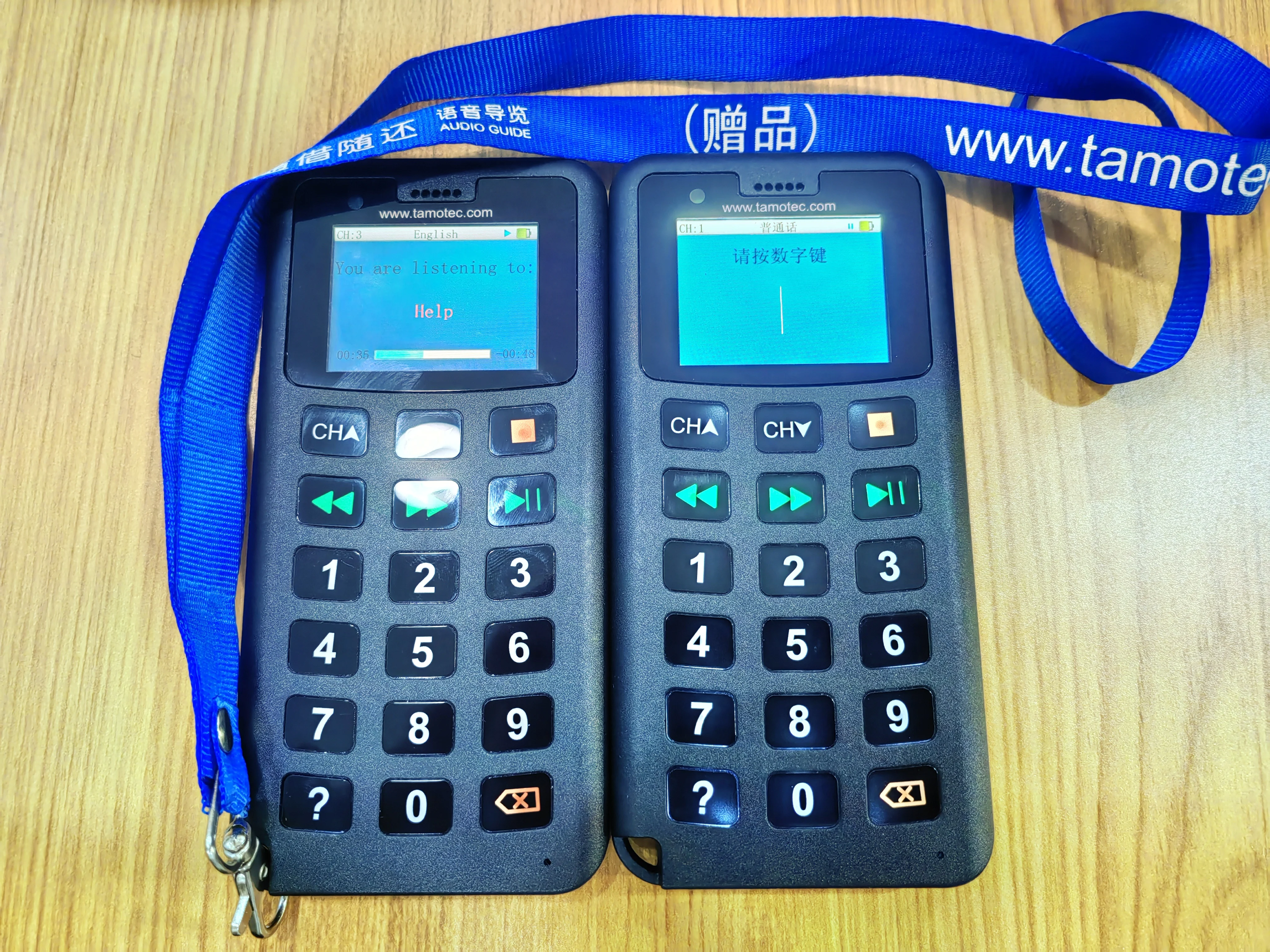 Беспроводной многоязычный ручной туристический гид от tamotec