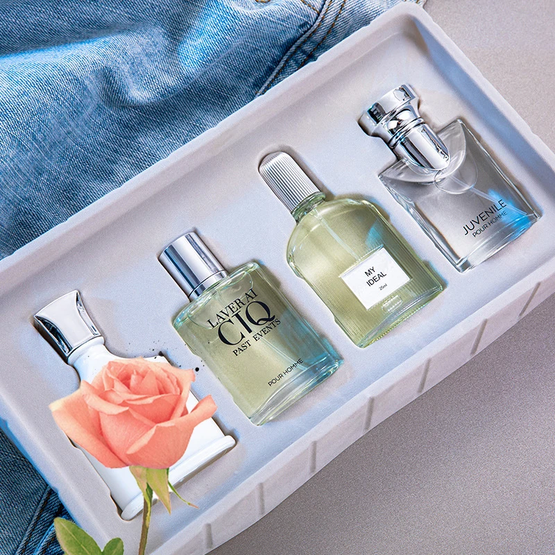 Customized Long Lasting Smell 25mlX4 Men Perfume Gift Set For Men Perfume