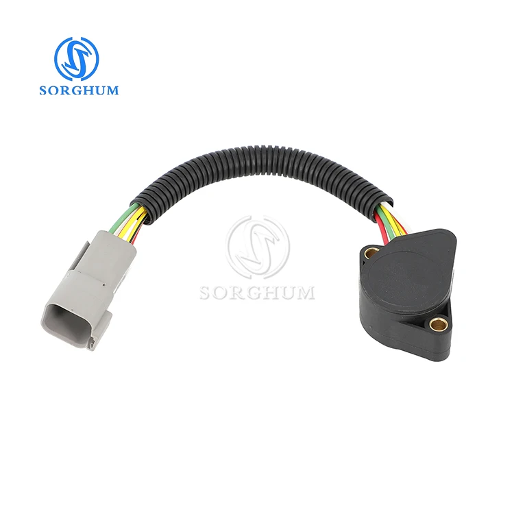 Sorghum 20715967 20893518 21116880 6 Wire Accelerator Speed Pedal Sensor For Volvo Truck