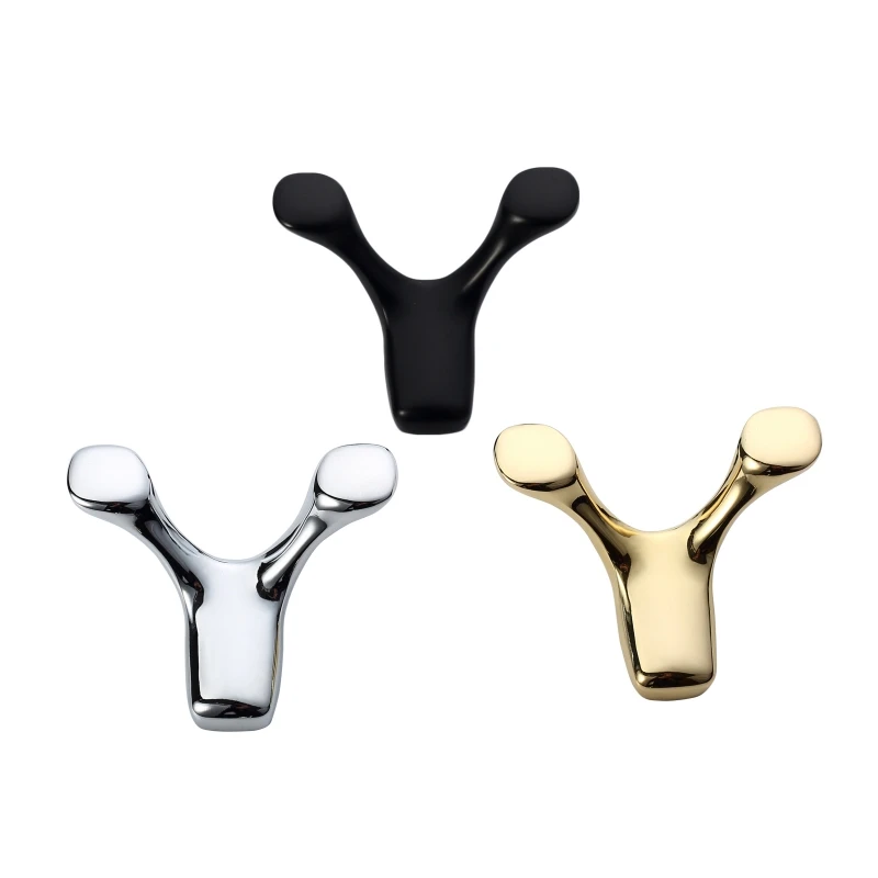 Oem Factories Zinc Alloy Metal Heavy Duty Coat Towel Hanger And Hat Recessed Pull Hardware Metal Wall Hooks For Clothes Hanger