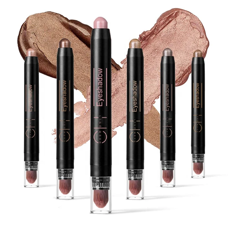 Wholesale PROFESSIONAL MAKEUP Glitter Shadow Stick Eyeshadow Pen Waterproof Private Label