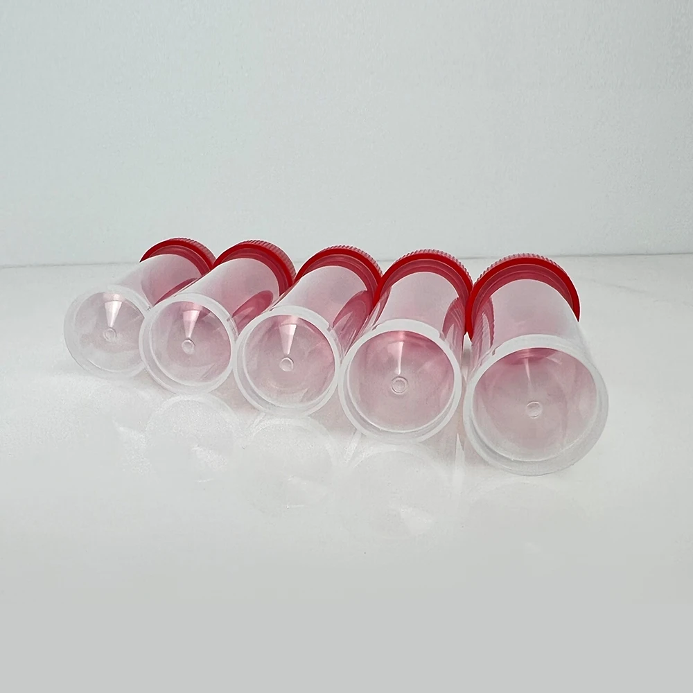 AMNGENT 12ml hot sell disposable sterile clear plastic pp sampling collection tube