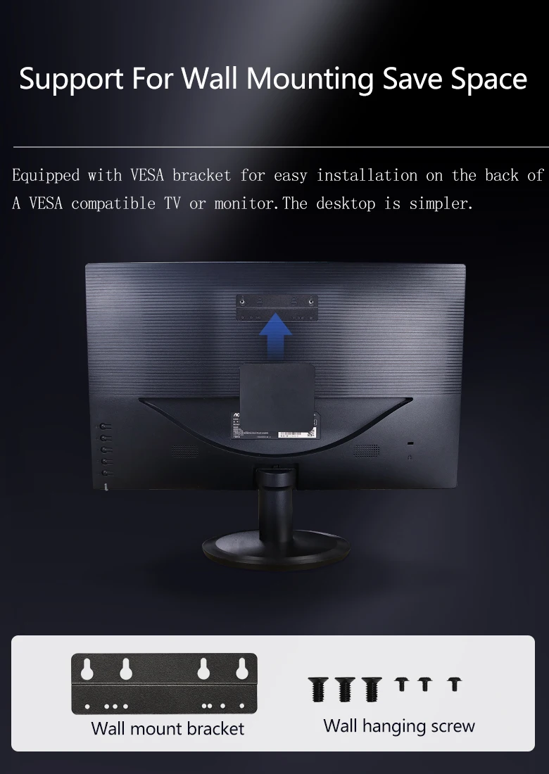 Mini PC N95  4 NIC Fanless Firewall Motherboard VPN Server Router Case Black Wireless OME Support  Linux Wifi