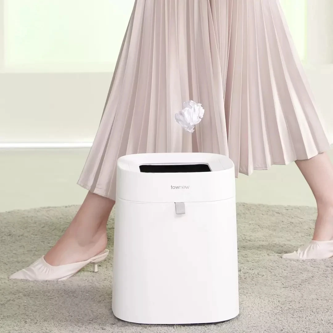 Mi Xiaomi Youpin Mijia Townew Smart Trash Can T air Lite Smart Waste Bins Automatic Induction Household Townew Garbage Can