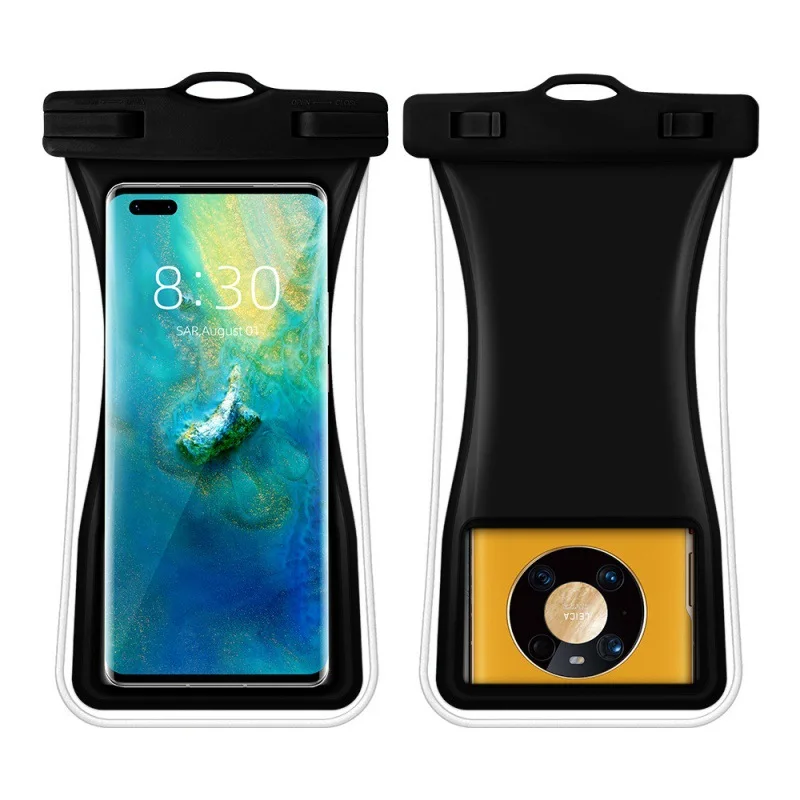 Small Waist Floating Airbag Mobile Phone Special Waterproof Bag Waterproof Cover TPU Cellphone Waterproof Case