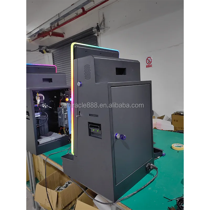 23.6 Inch Vertical Touch Screen Desktop Arcade Cabinet Bartop Arcade Machine For Skill Game