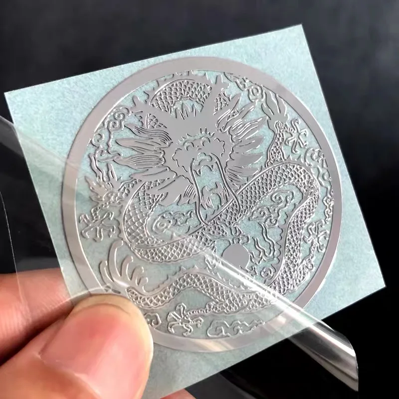 Waterproof customized brushed gold sacred geometry metal logo sticker electroformed 3d stickers home diy