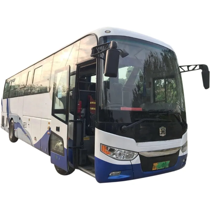 Luxury Buses Cheap Price  Electric Bus Used for Sale 48 Seats Automatic Transmission Luxury VIP Interior