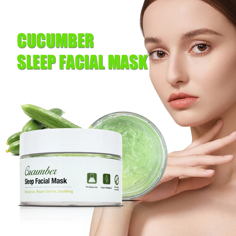 plant fruit face mask hydrating mask hydration sleeping mask for facial skin care and nutrition