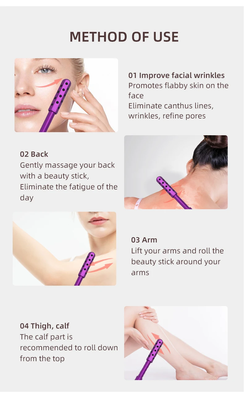 facial beauty roller suppliers Skin Tightening facial massager Wrinkles Removal Germanium beauty roller Germanium beauty bar