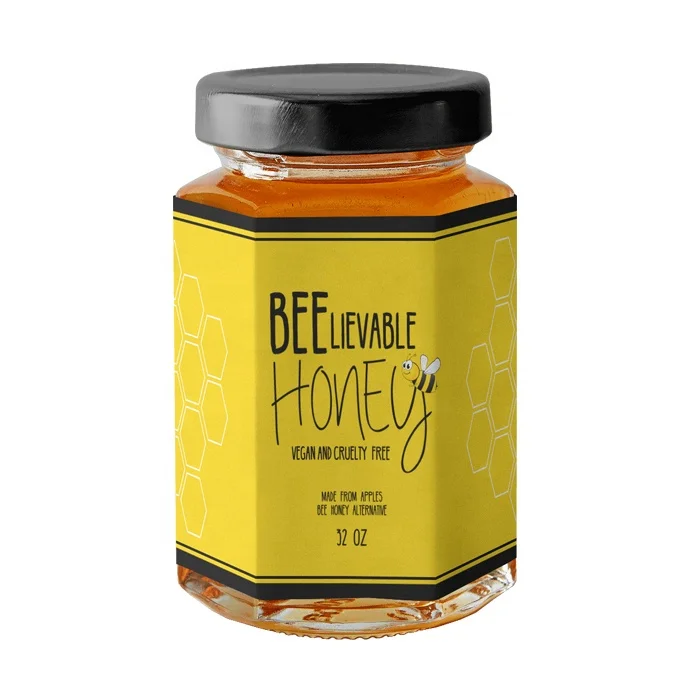 manufacture custom shape professional security seal stickers matte finish waterproof labels for honey bottle