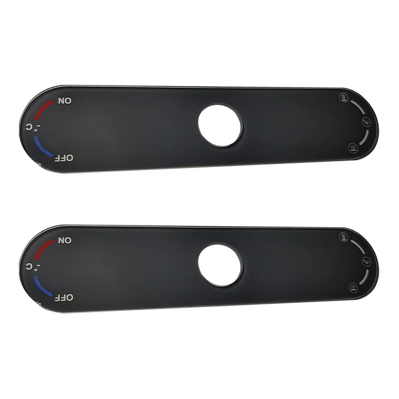 Glass manufacturers custom electrical silk screen printing tempered glass panel smart lock control switch glass panel