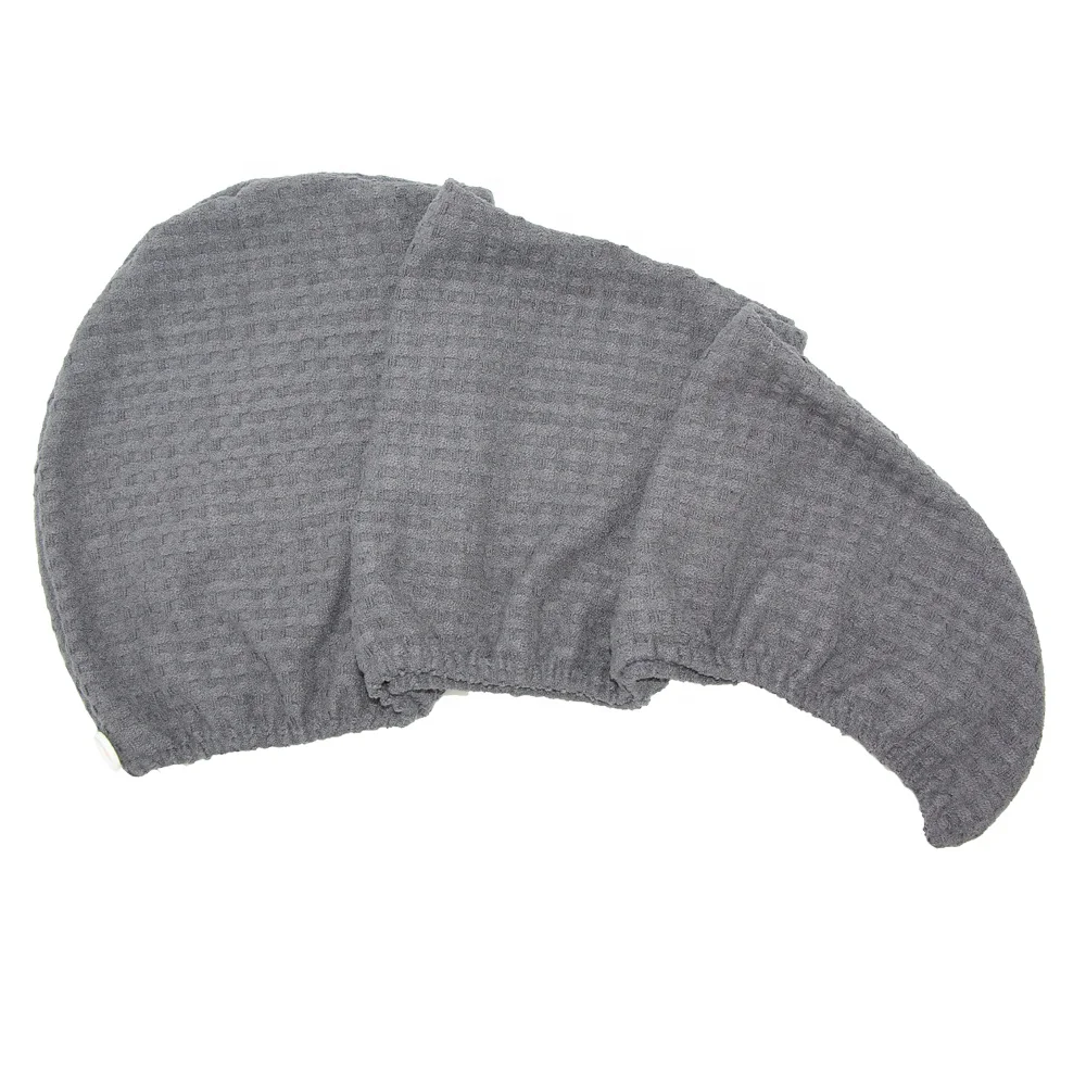 Microfiber Hair Towel Turban For Women Soft Salon Dryer Hair Scrunchies Hair Towel Wrap Waffle Shampoo Head Towel