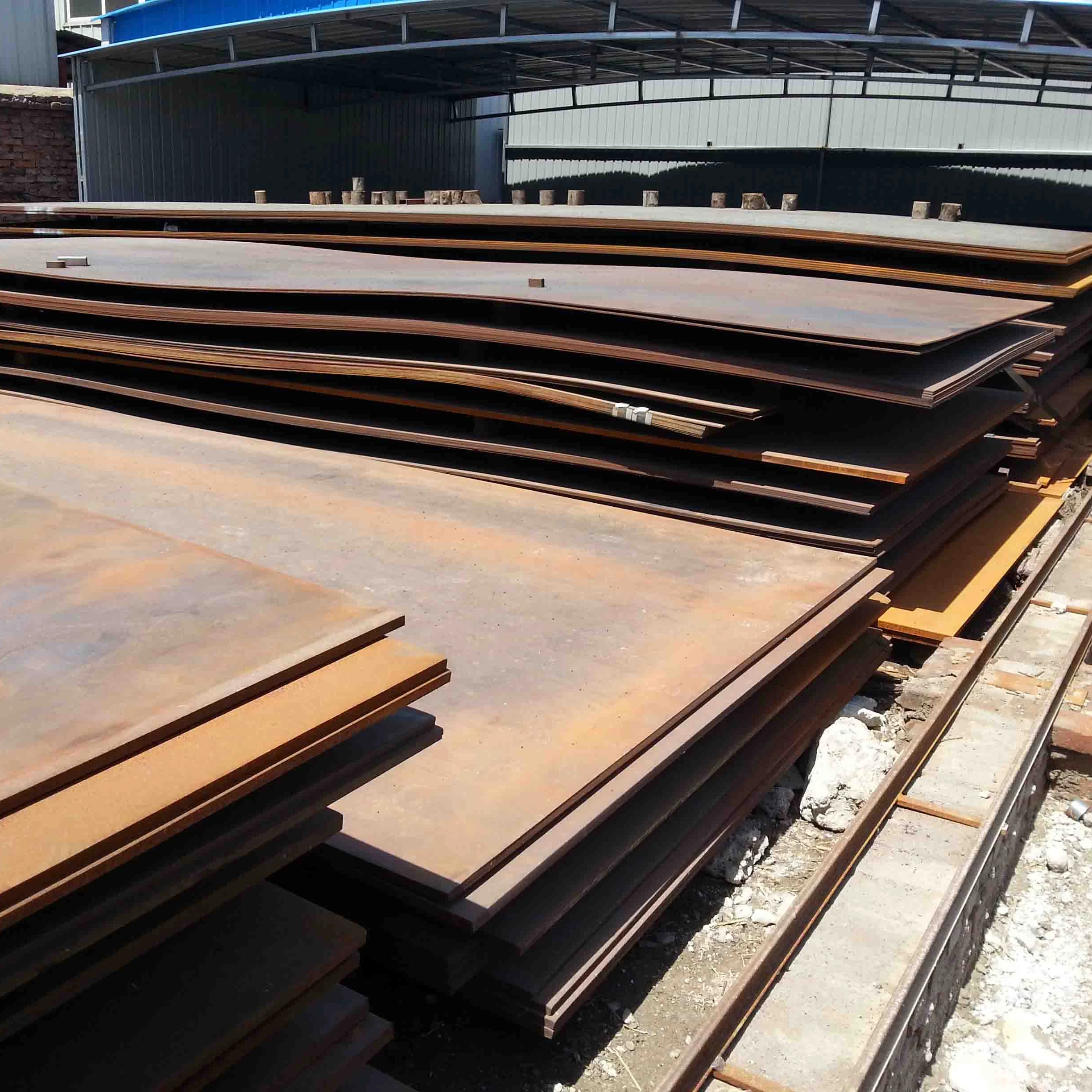 Sales of Q235B steel plate iron plate hot-dip galvanized steel plate 5mm 6mm 8mm 14mm 16mm customized processing