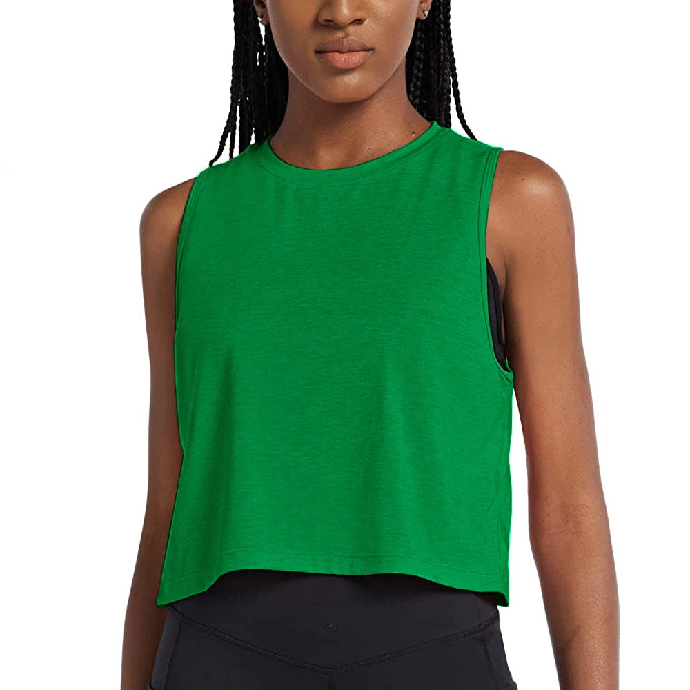 Women Comfort Quick Dry Fitness Workout Training Sports Running Tank Tops