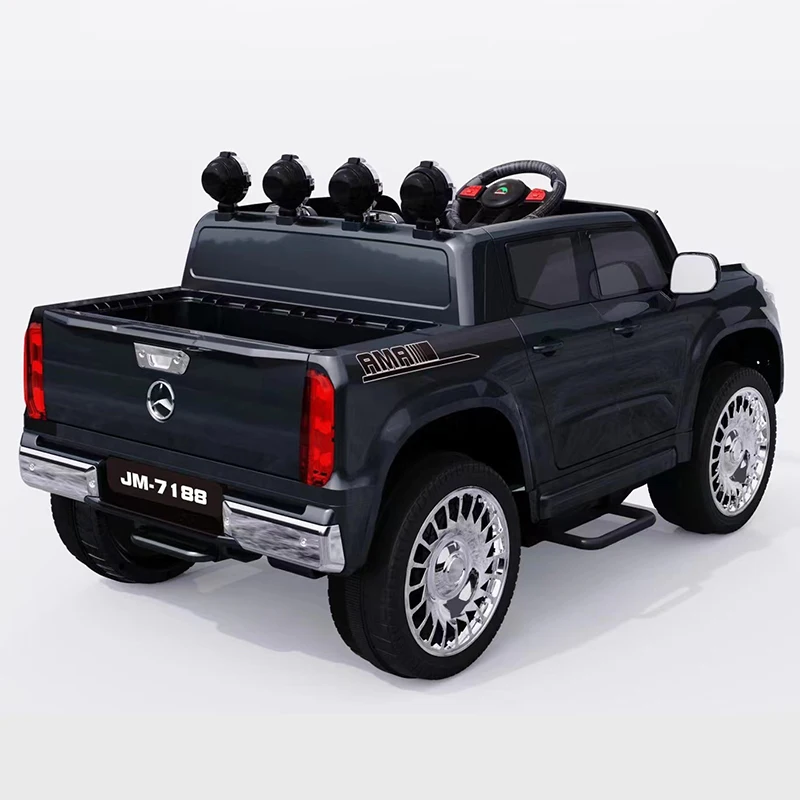 2024 New Design Kids Police Car 12V Ride On Remote Control Electric Toy Car Electric Cars For Kids To Drive