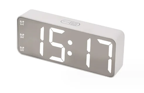New Color Changing RGB Alarm  Colorful Color Changing Electronic Clock Touch