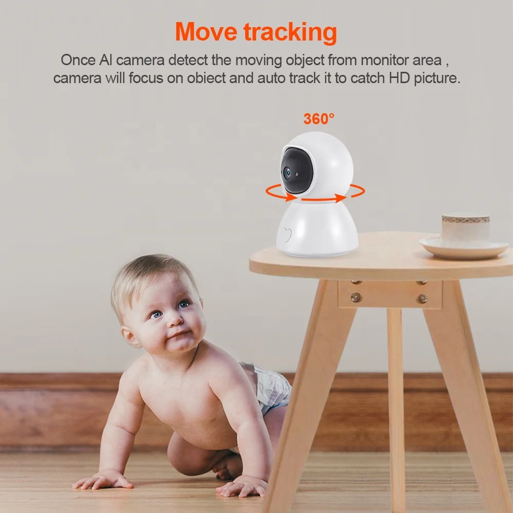  Wi-Fi камера Tuya 1080P smart AI с одной кнопкой для вызова