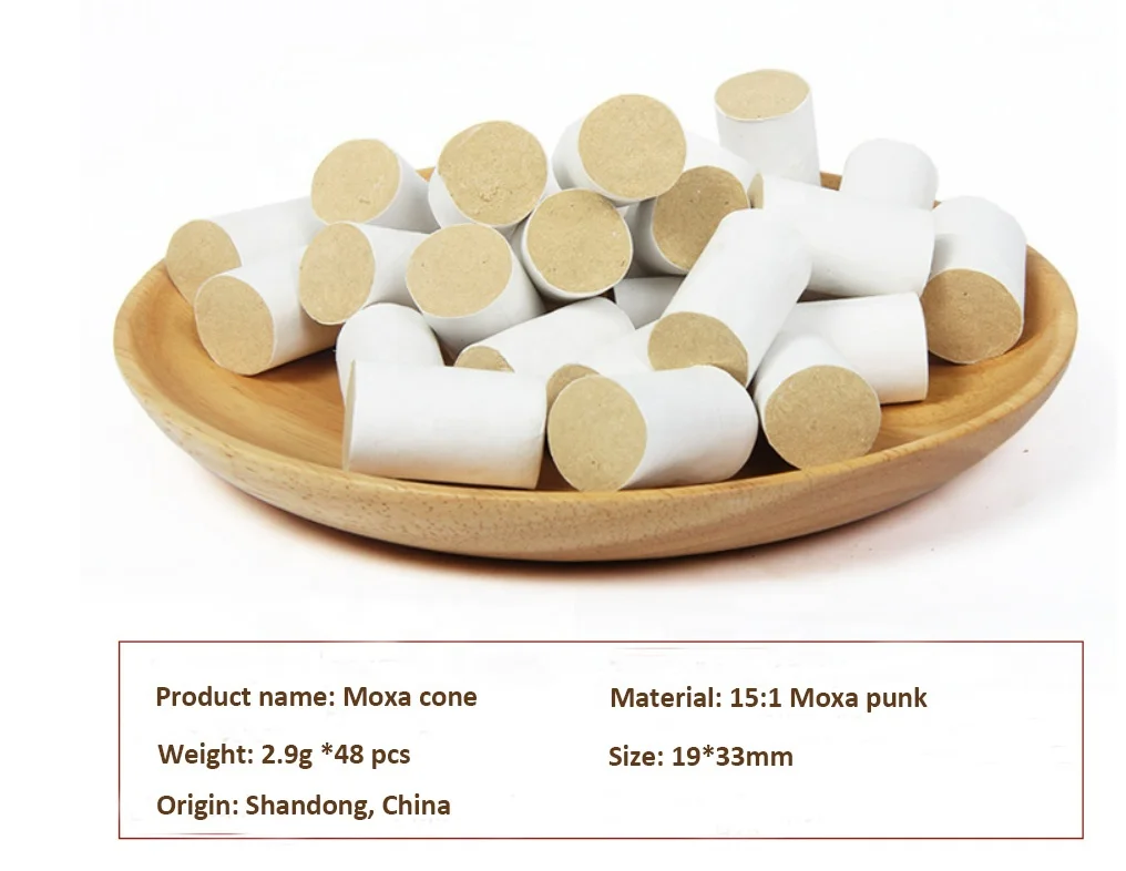 Factory Supply Chinese Mugwort Moxibustion Needle-Moxa Cone Mini Moxa