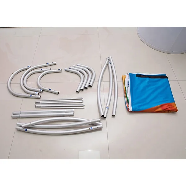 Змеиная форма snakelike Натяжная ткань дисплей Фон Рамка Реклама алюминиевая рамка