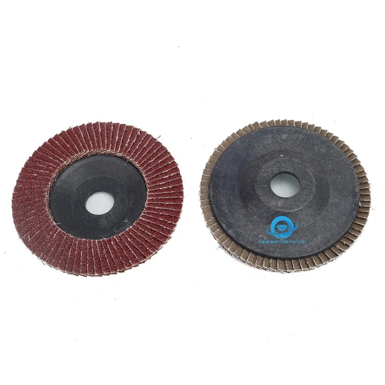 Sharp flat cloth wheel 100 blade angle grinder emery cloth wheel stainless steel woodworking wood grinding piece polishing leaf