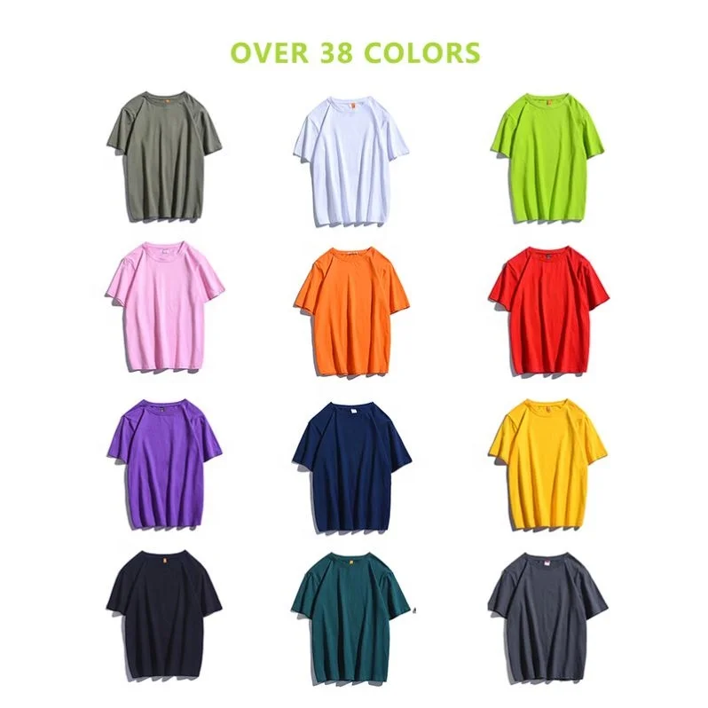 Best price custom design t-shirt with logo printing wholesale unisex printing custom logo 100% cotton 180 grams blank tshirt