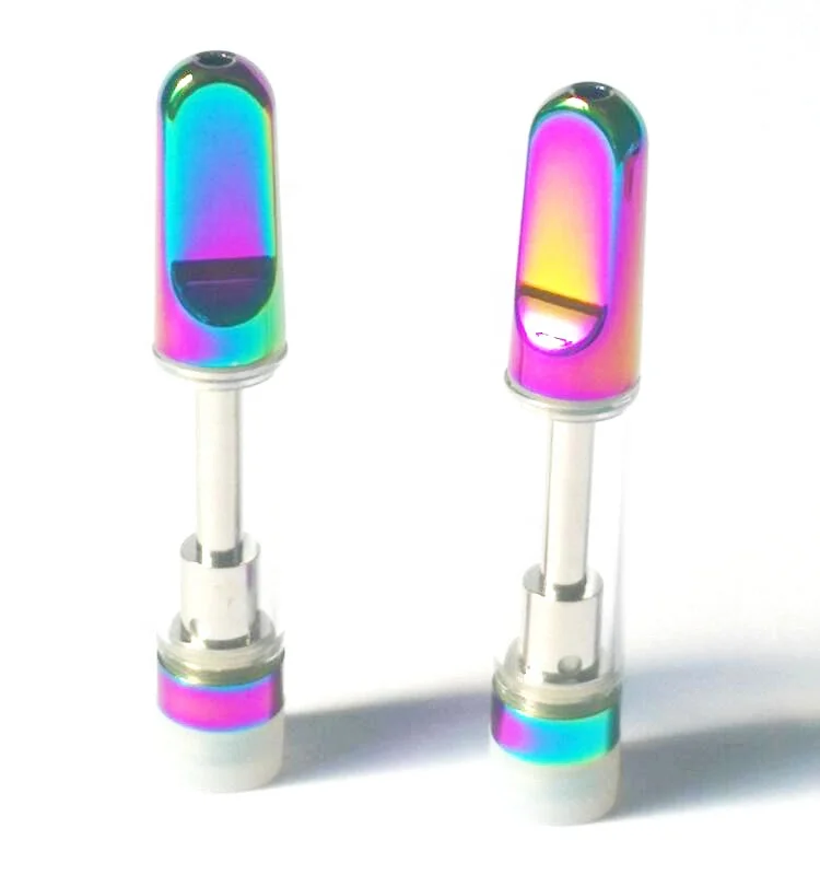 
510 CBD Oil Atomizer 1ml CBD ceramic Cartridge CBD Cartridges with oil collecting structure 