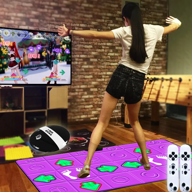Superfine PU Carpet USB Computer and Carpet TV Game Dance Mat Music Ballet Dance Mat electronic dance mat