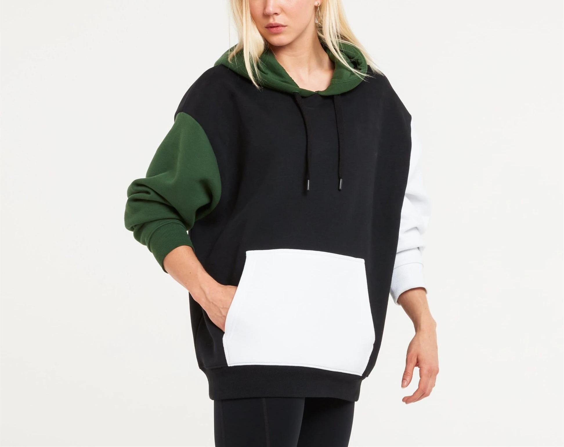 Wholesale custom kangaroo pocket unisex hoodie spring fall high quality cotton competitive price drawstring plain hoodie women