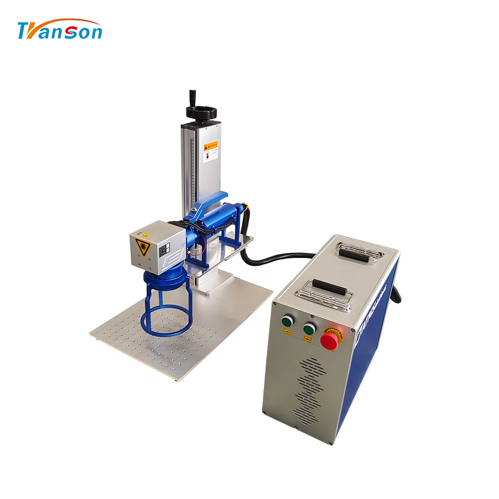 Handheld laser marking machine mini portable for metal stainless steel 60w jpt laser engraving machine