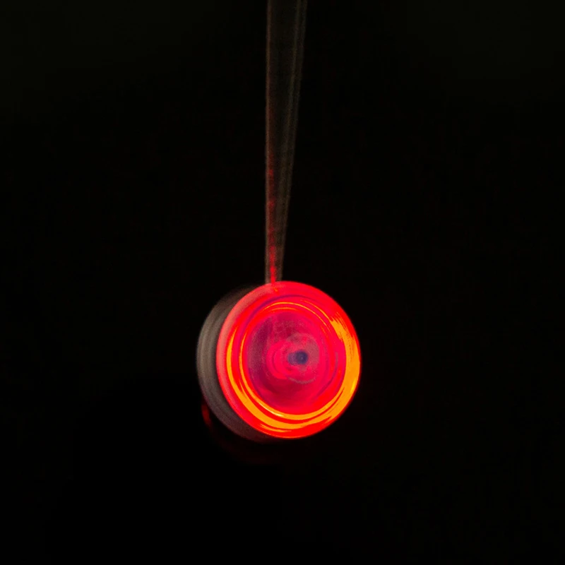 Unisex Classic Glowing Toy Mini Plastic Flash Toys for Children Yo Yo Ball