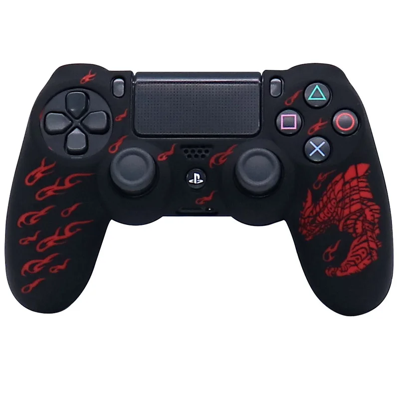 Мягкий силиконовый чехол для Sony PlayStation 4, чехол для консоли PS4 Dualshok 4, чехол для контроллера геймпада, джойстика, корпус