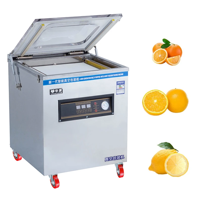 Automatic Stainless Steel Food Vaccum Sealer Price For Large Vacuum Packing Machine