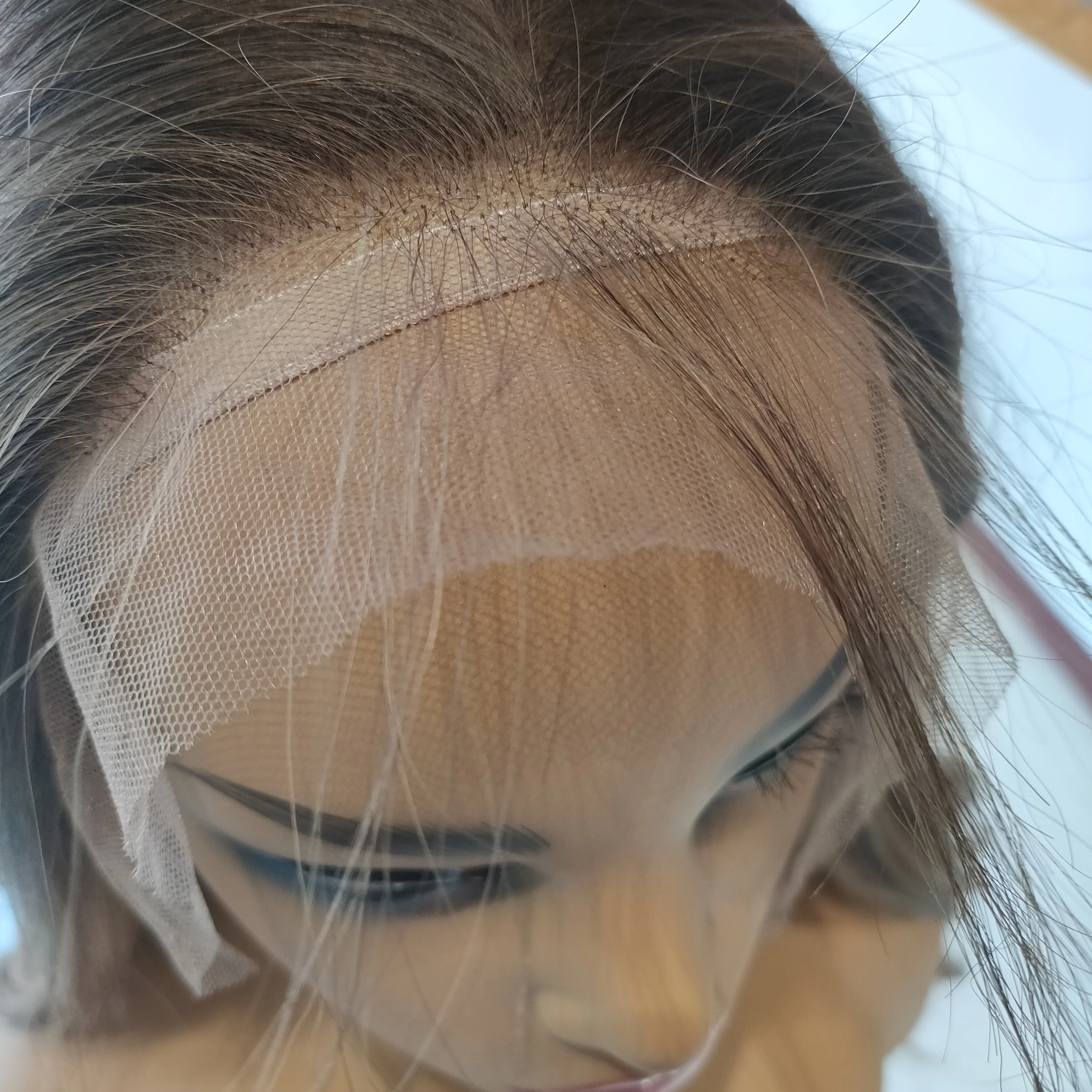 
Fast delivery light brown root ombre natural wave brazilian human hair lace frontal wig wholesale price 