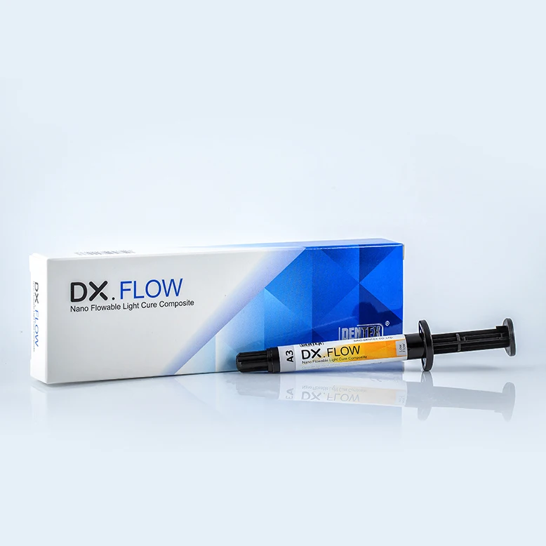 dental composite restoration orthodontic composite teeth filling material light-curing micro hybrid composite flowable DX.flow