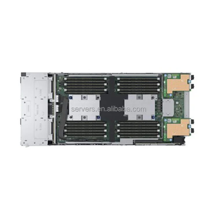 Высокопроизводительный Dell Poweredge Mx840C вычислительный сани 60 т модульный блейд-сервер для хранения данных